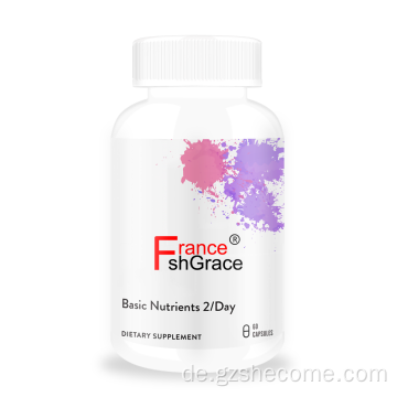 Shecome Multivitamin-Kapseln, Knochengesundheit, Vitamin-Mineral